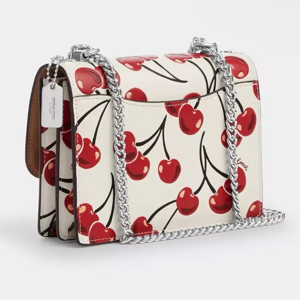 NWT Ret$378 Coach Mini Klare Cherry Crossbody Bag - Picture 2 of 4